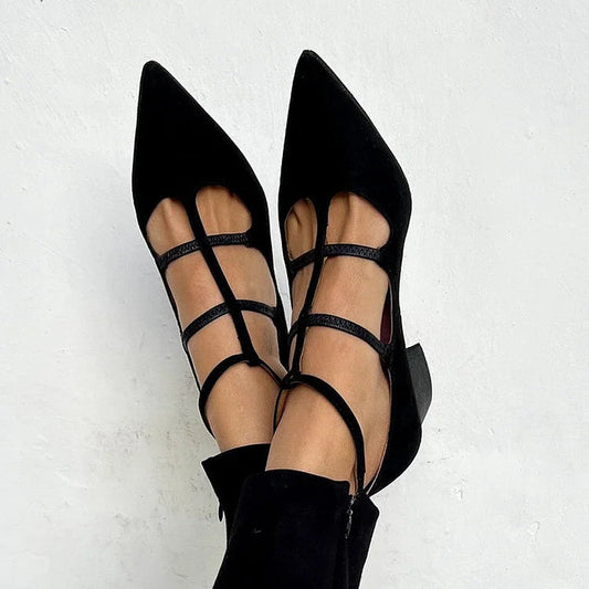 Ari™ | Elegantes zapatos de tacón con tiras