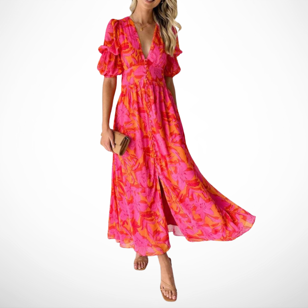 Armonia | Vestido Maxi Resplandor Solar