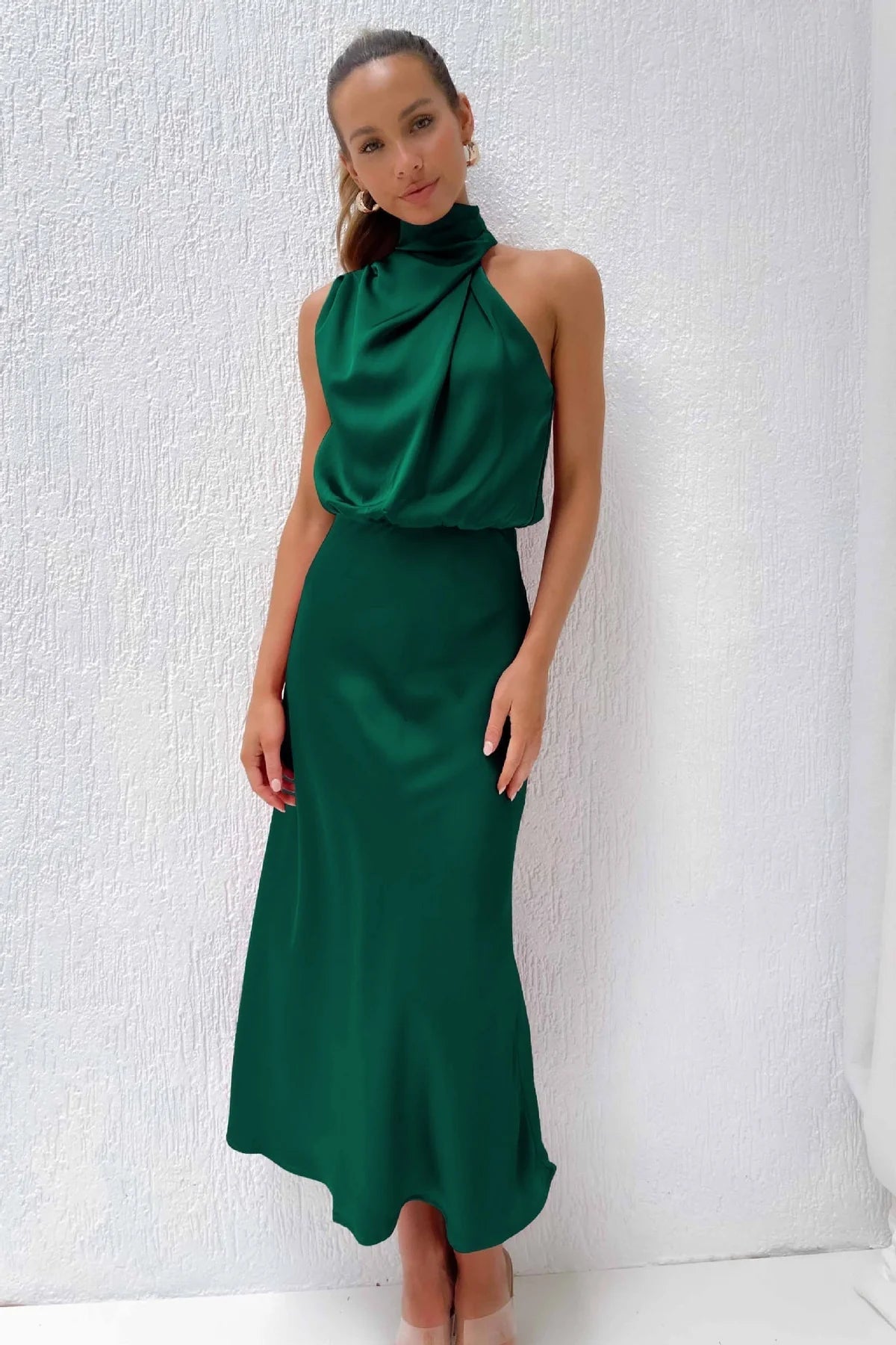 Violet™ | Vestido Sahara con Capas Elegantes