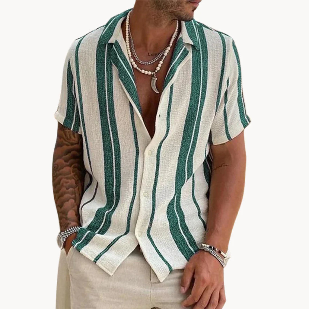 Capri | Camisa Riviera Rayas