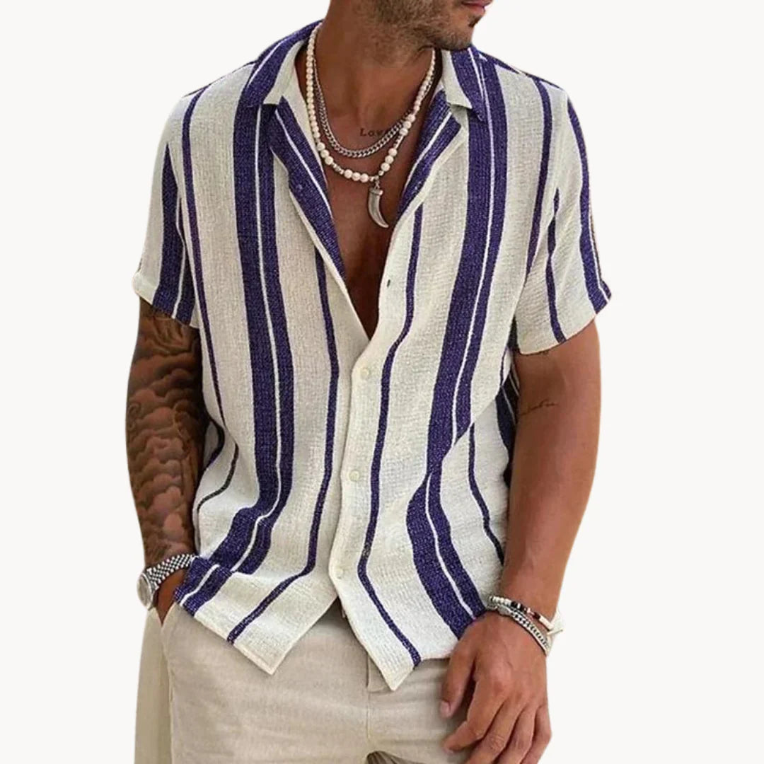 Capri | Camisa Riviera Rayas