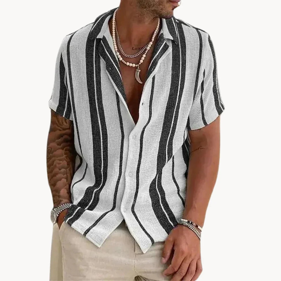 Capri | Camisa Riviera Rayas