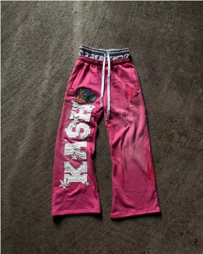 Pantalón jogger estampado urbano