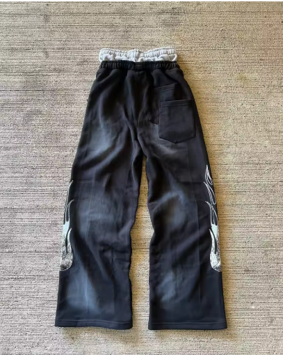 Pantalón jogger estampado urbano