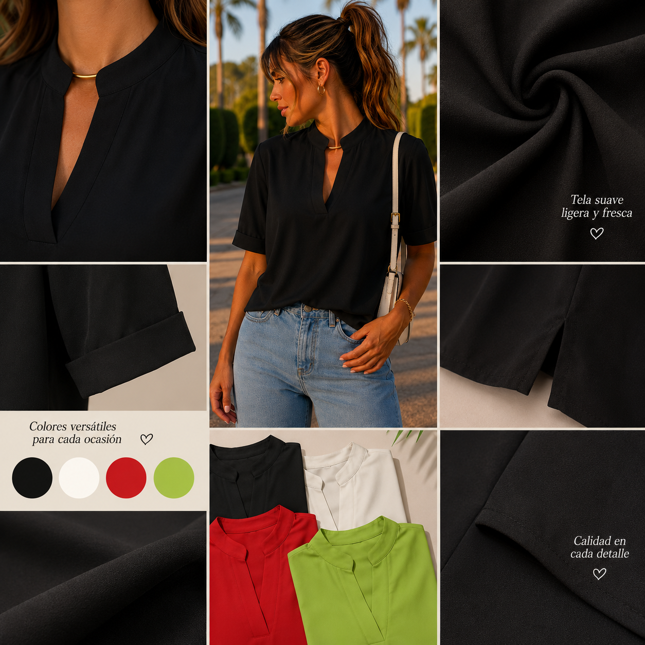 Alessia|Blusa Everyday Chic