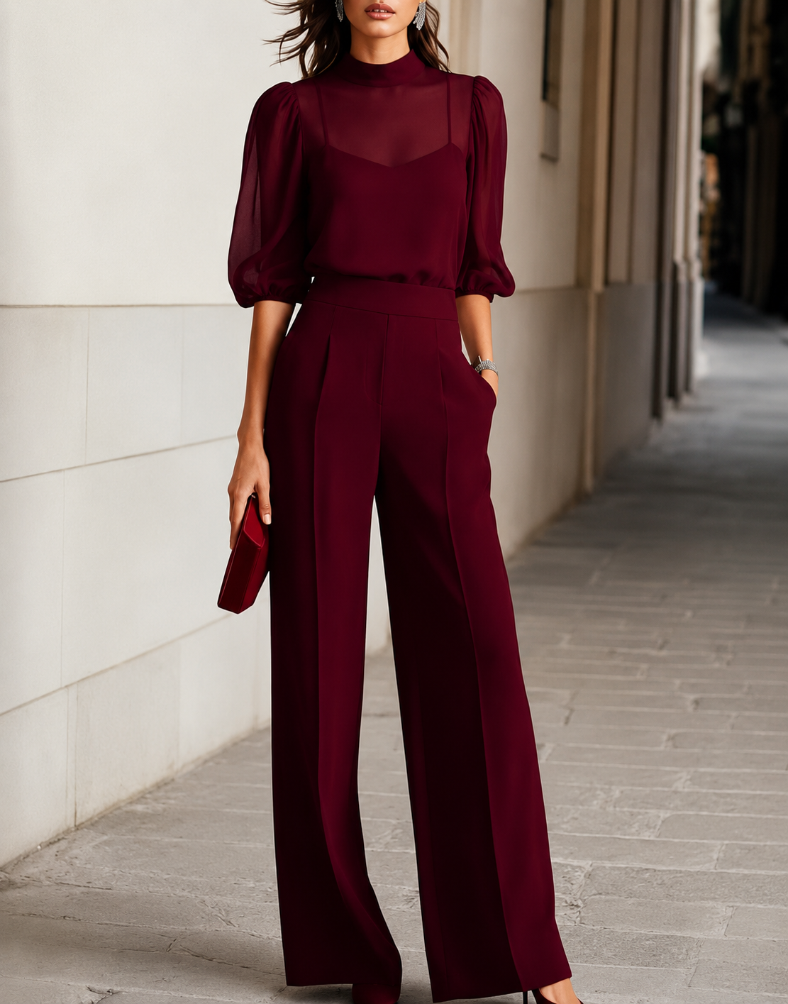 EMMA|ELEGANTE CONJUNTO DE 2 PIEZAS