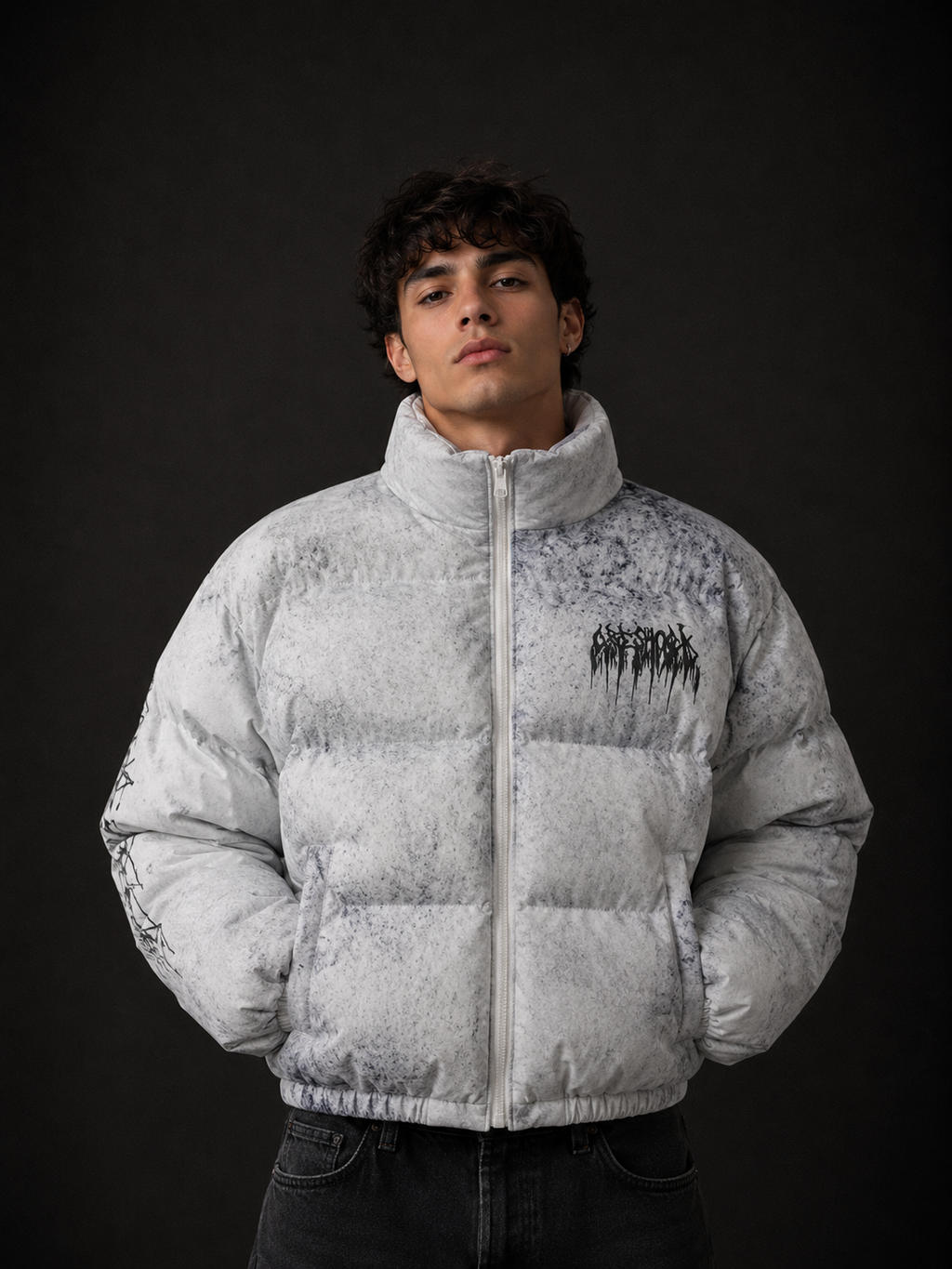 Chaqueta Puffer Nova Drip – Streetwear Oversize con Diseño Urban