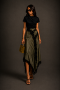REINA|VESTIDO CON ENCAJE