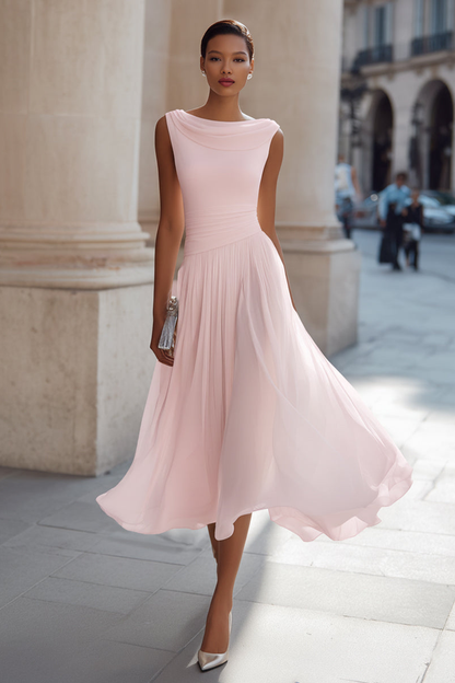 Emma | Vestido Midi Elegante de Ceremonia