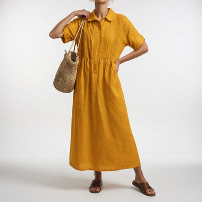 Lysandra | Vestido Camisero Ligero y Veraniego