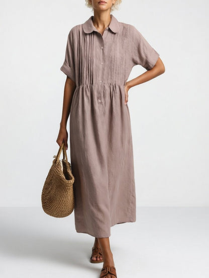Lysandra | Vestido Camisero Ligero y Veraniego