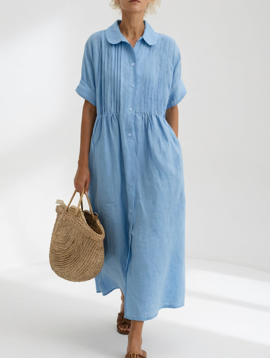 Lysandra | Vestido Camisero Ligero y Veraniego