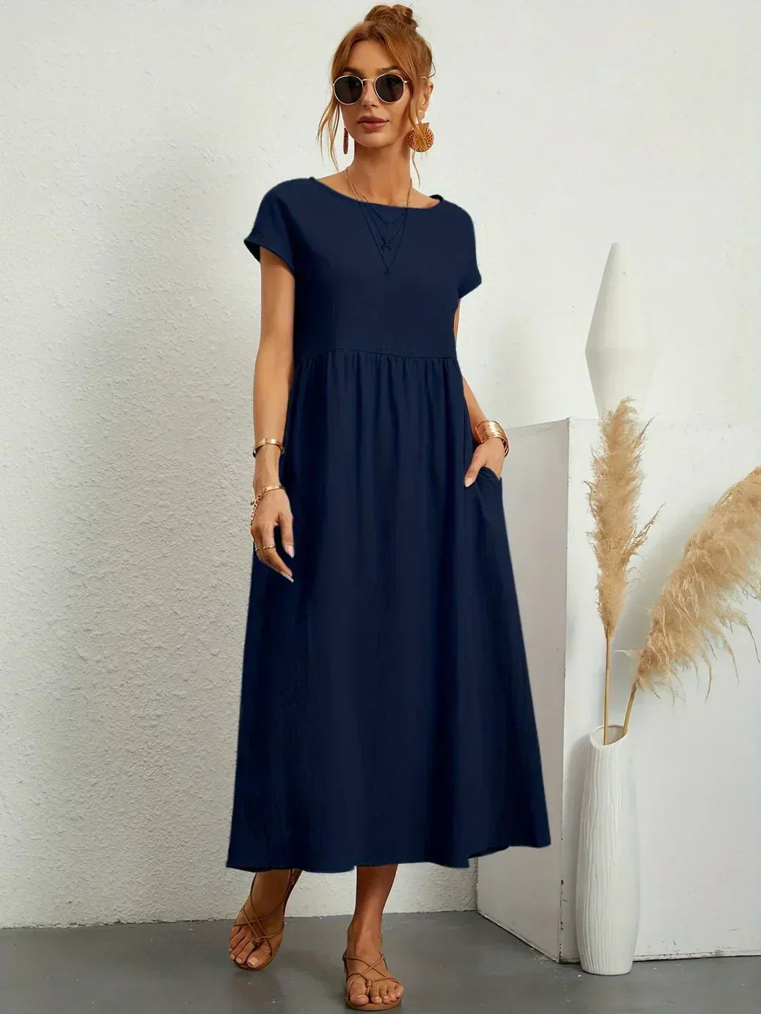Gabrielle | Vestido midi fluido de elegancia atemporal