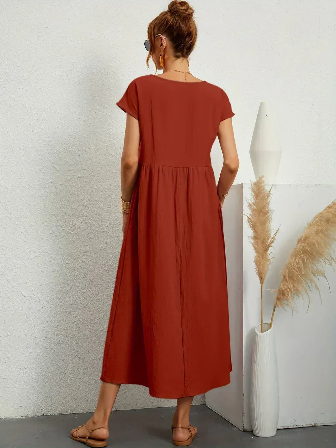 Gabrielle | Vestido midi fluido de elegancia atemporal