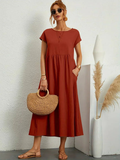 Gabrielle | Vestido midi fluido de elegancia atemporal