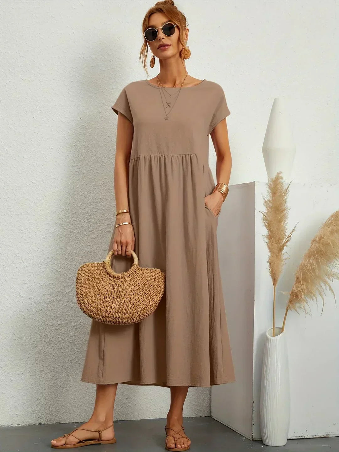 Gabrielle | Vestido midi fluido de elegancia atemporal
