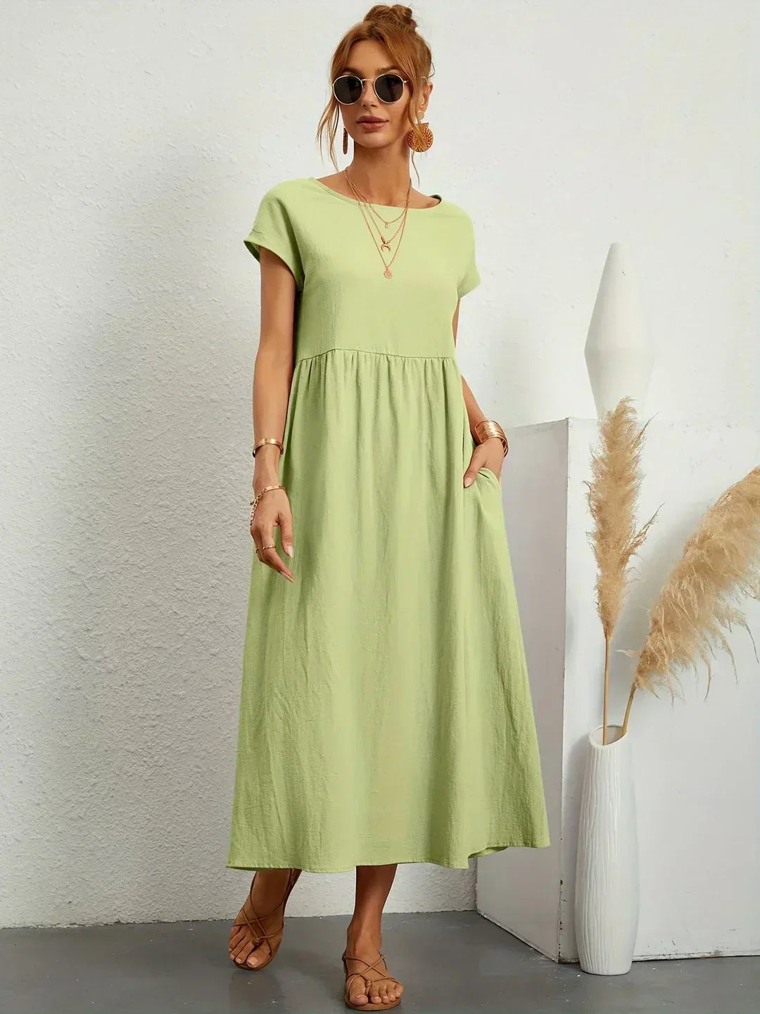 Gabrielle | Vestido midi fluido de elegancia atemporal