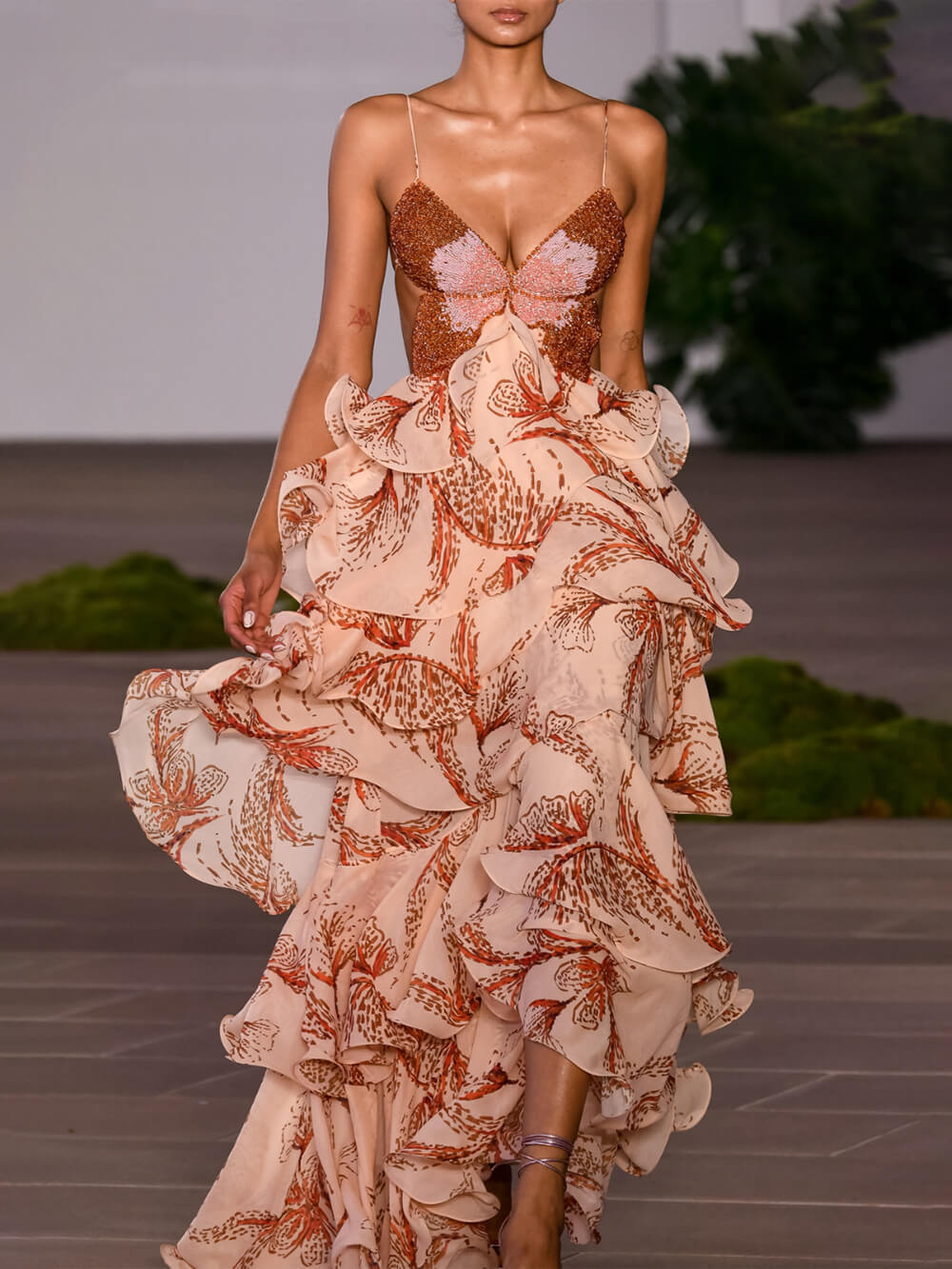 Medina | Vestido Maxi Papillon Signature