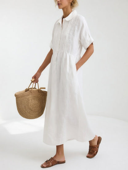 Lysandra | Vestido Camisero Ligero y Veraniego