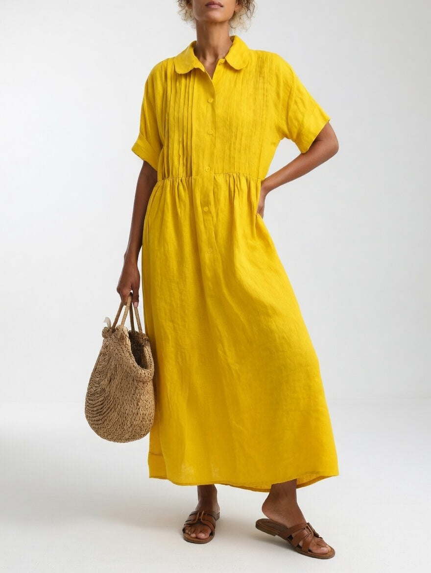 Lysandra | Vestido Camisero Ligero y Veraniego
