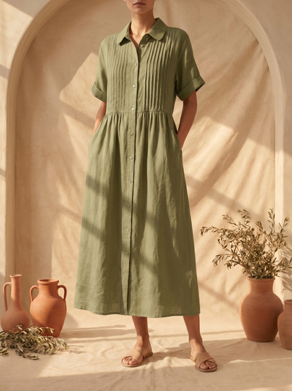 Lysandra | Vestido Camisero Ligero y Veraniego