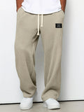 Pantalón Relax Nova Drip – Jogger Wide Leg Texturizado con Cordón