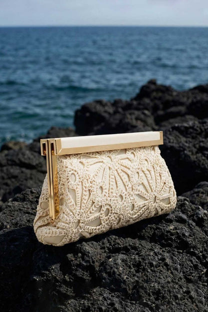 Bolso Clutch Jennifer Crema