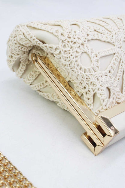 Bolso Clutch Jennifer Crema