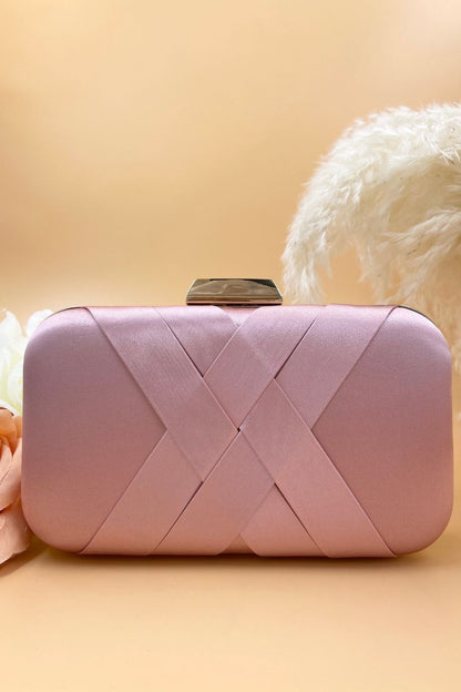 Bolso Clutch Tamara Rosa